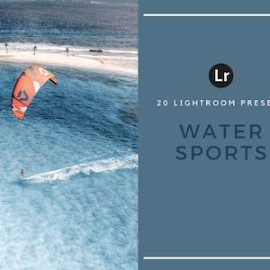 20 presetów Lightroom | Sporty wodne | Fale | Ocean | Pulpit | Surfing | Windsurfing | Kitesurfing