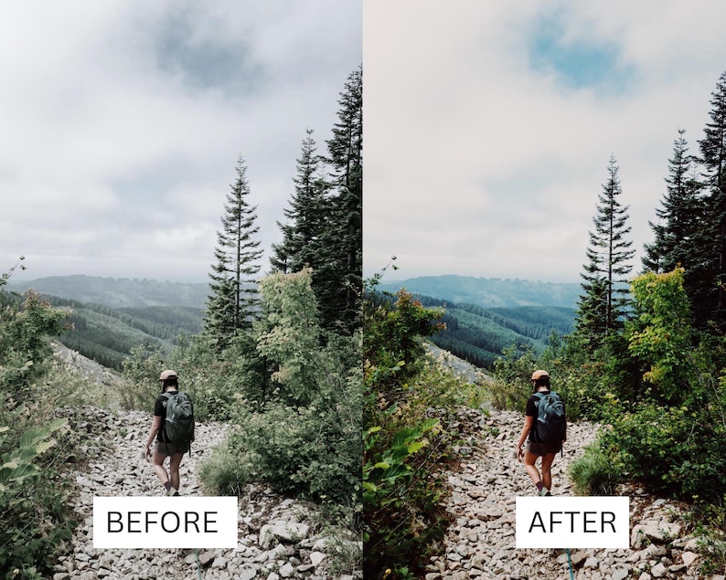 40 Cinematic Green LUTs | Nature & Forest Color Grading | Landscape, Hiking Video | Premiere Pro, CapCut, Final Cut Pro, DaVinci Resolve image 18