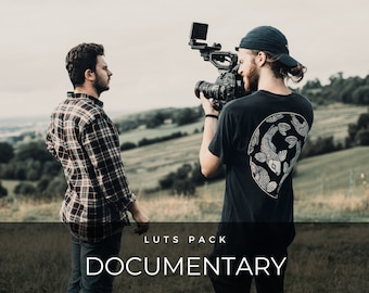 50 Documentary LUTs Pack | Natural Film Color Grading for Filmmakers & Videographers | Works with Premiere Pro, CapCut, DaVinci Resolve