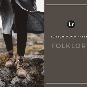 40 Lightroom Presets | Folklore | Forest | Desktop | Hiking