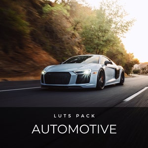 60 LUTS | Automotive | Cars | Vehicle | | Sports | Super | Premiere Pro | After Effects | Photoshop | Video Presets | Filters Editing