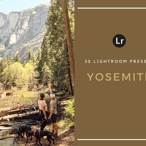 30 Lightroom Presets | Yosemite | Hiking | Nature | Landscape | Desktop