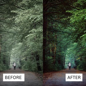 40 Cinematic Green LUTs | Nature & Forest Color Grading | Landscape, Hiking Video | Premiere Pro, CapCut, Final Cut Pro, DaVinci Resolve image 19