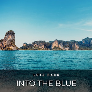 40 LUTS | Ocean | Beach | Water | Blue | Island | Premiere Pro | After Effects | Photoshop | Video Presets | Editing | Filters