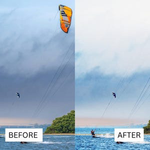60 Water Sports LUTs | Ocean Cinematic Color Grading for GoPro, CapCut & Premiere Pro | Surfing, Kitesurfing, Waves LUT Pack image 9