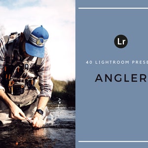 40 Lightroom Presets | Angler | Fishing | Fisherman | Fish | Lakes | Desktop