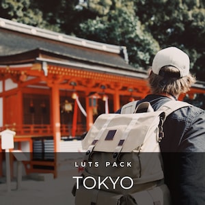 60 LUTS | Tokyo | Japan | Premiere Pro | After Effects | Photoshop | Video Presets | Editing | Filters | Travel
