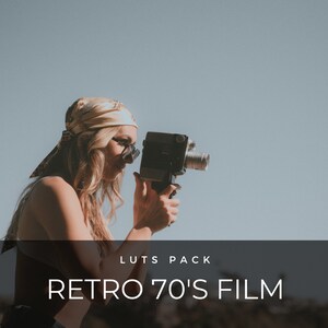 40 LUTS | Vintage Film | 35mm | Kamera | Ästhetische | Premiere Pro| Photoshop | After Effects | Videofilter | Voreinstellungen | Bearbeitung