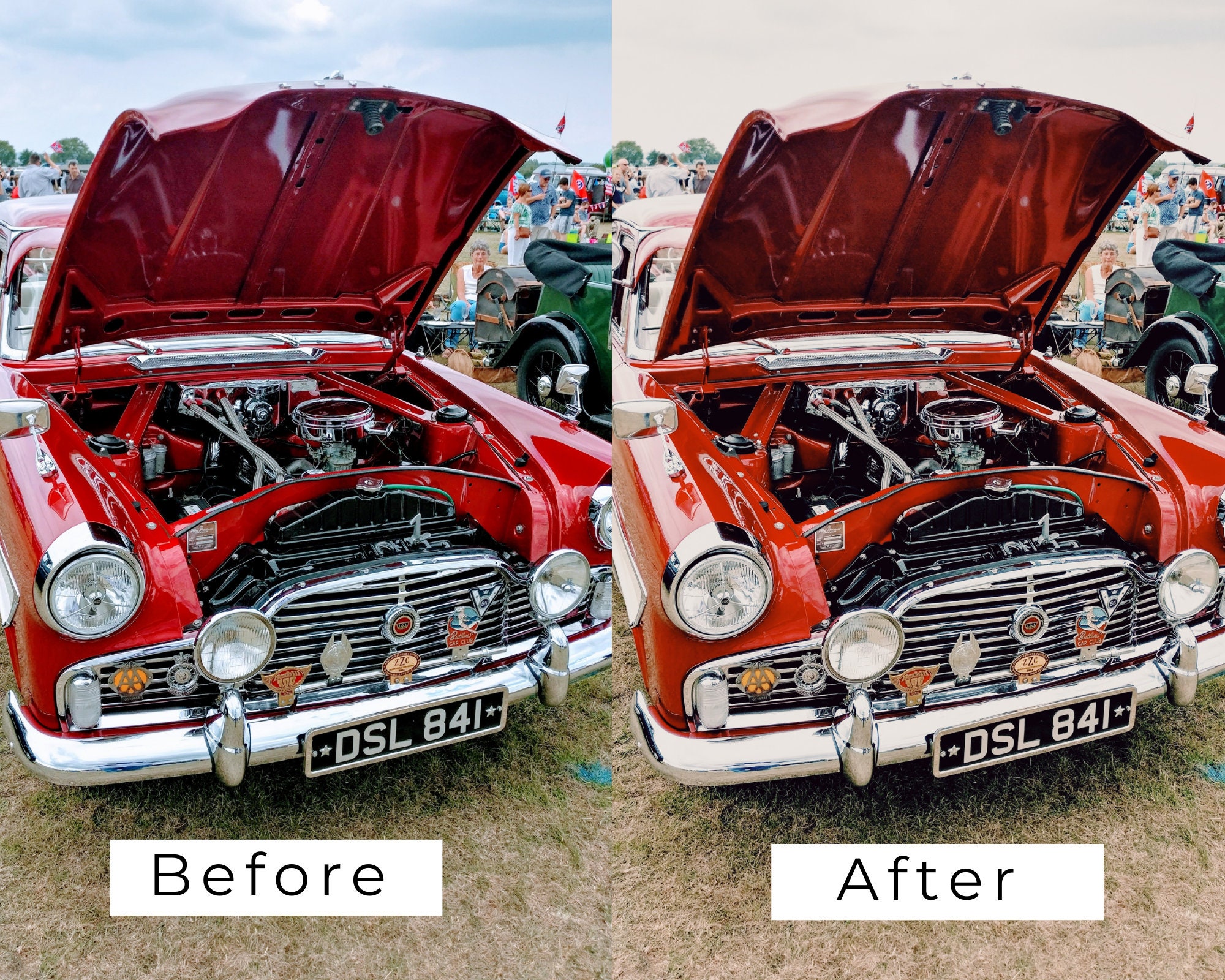 30 LUTS Vintage Cars Classic Cars Super Cars Premiere Pro Photoshop ...