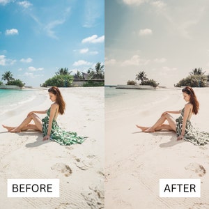 40 Malediven Kinetische LUTs | Tropical Ocean Blue Color Grading für CapCut, Premiere Pro, DaVinci Relösung | Reisen & Luxusresort LUT Pack Bild 3