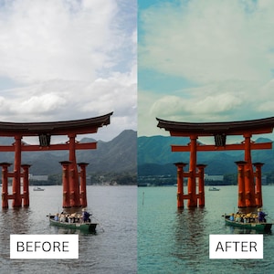 40 LUT cinematografiche giapponesi / Pacchetto di color grading in stile Tokyo Film per Premiere Pro, CapCut e DaVinci Resolve / LUT per filmmaker di viaggio immagine 10