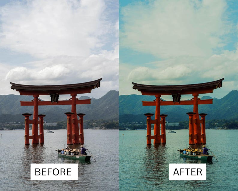 40 LUT cinematografiche giapponesi / Pacchetto di color grading in stile Tokyo Film per Premiere Pro, CapCut e DaVinci Resolve / LUT per filmmaker di viaggio immagine 10