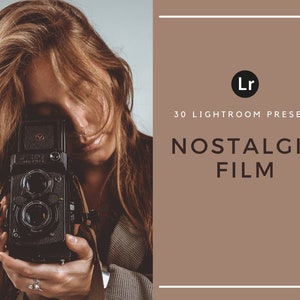 30 Lightroom Presets | Nostalgic Film | Desktop | Analog