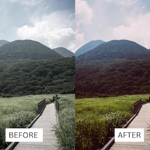 40 Cinematic Green LUTs | Nature & Forest Color Grading | Landscape, Hiking Video | Premiere Pro, CapCut, Final Cut Pro, DaVinci Resolve image 15