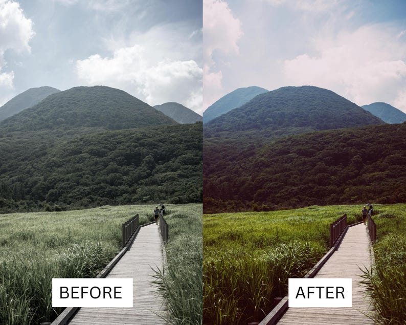 40 Cinematic Green LUTs | Nature & Forest Color Grading | Landscape, Hiking Video | Premiere Pro, CapCut, Final Cut Pro, DaVinci Resolve image 15