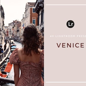 40 Lightroom Presets | Venice | Italy | Romantic | Travel | Desktop