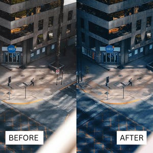60 LUTs de ciudad cinematográfica / Paquete de corrección de color urbano en tonos verde azulado y naranja para Premiere Pro, CapCut y DaVinci Resolve. imagen 2