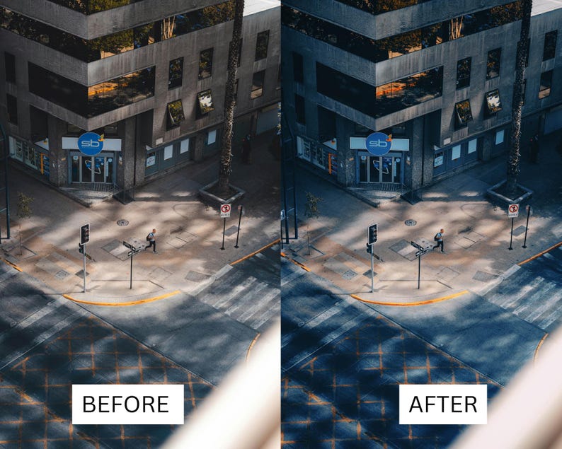 60 LUTs de ciudad cinematográfica / Paquete de corrección de color urbano en tonos verde azulado y naranja para Premiere Pro, CapCut y DaVinci Resolve. imagen 2