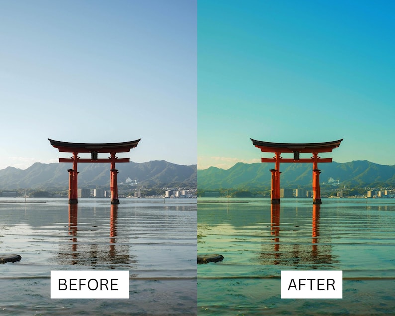 40 LUT cinematografiche giapponesi / Pacchetto di color grading in stile Tokyo Film per Premiere Pro, CapCut e DaVinci Resolve / LUT per filmmaker di viaggio immagine 13
