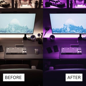50 Streamer Gaming LUTs | Neon Purple RGB Color Grading for Twitch & YouTube | Premiere Pro, CapCut LUT Pack image 14
