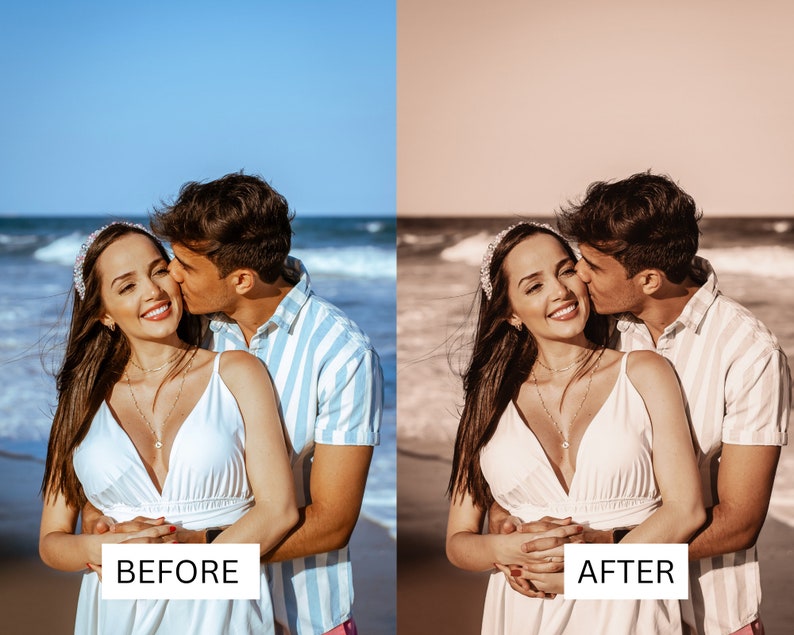 50 Sepia LUT Pack | Warm Film Look for Family, Beach & Coastal Videos | Cinematic Color Grading for Premiere Pro, CapCut, DaVinci Resolve image 10