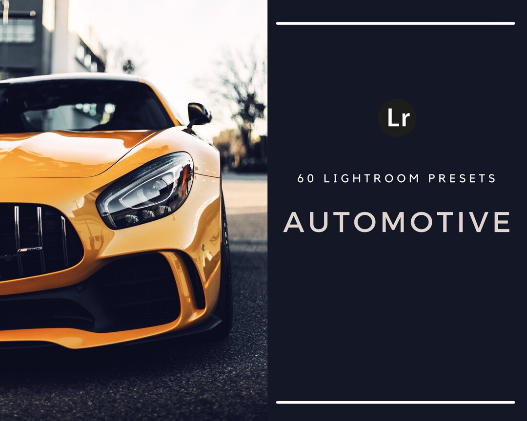 60 Lightroom Presets Automotive Cars Super Cars Sports Cars Motor