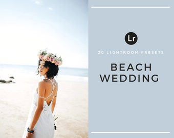 20 Lightroom Presets | Beach Wedding | Wedding Photography | Desktop