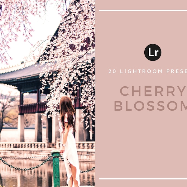 20 Lightroom Presets | Cherry Blossom | Tree | Pink | Japan | Sakura | Desktop | Spring | Flowers