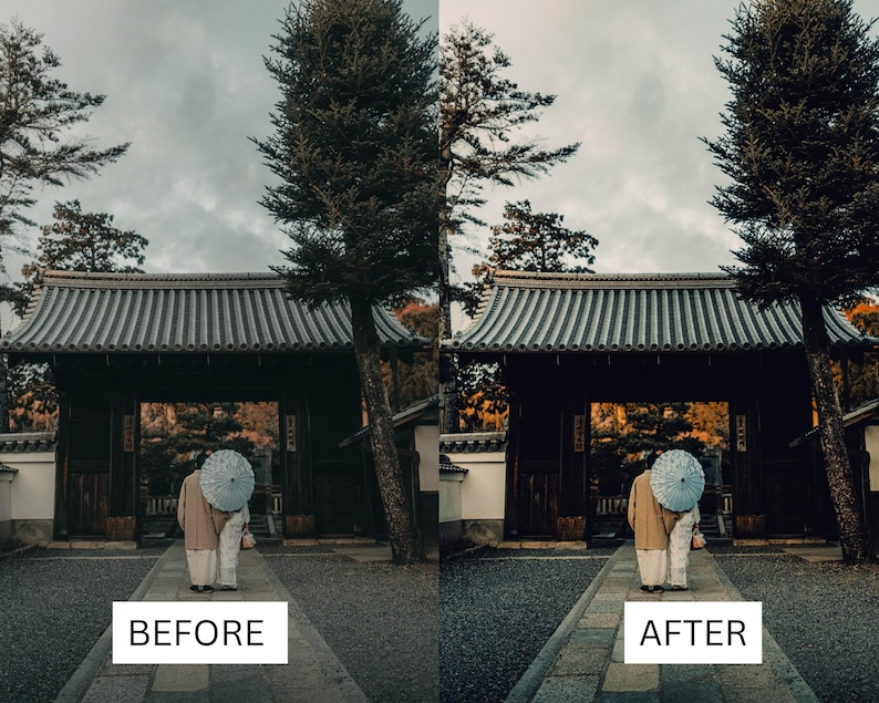 40 LUT cinematografiche giapponesi / Pacchetto di color grading in stile Tokyo Film per Premiere Pro, CapCut e DaVinci Resolve / LUT per filmmaker di viaggio immagine 5