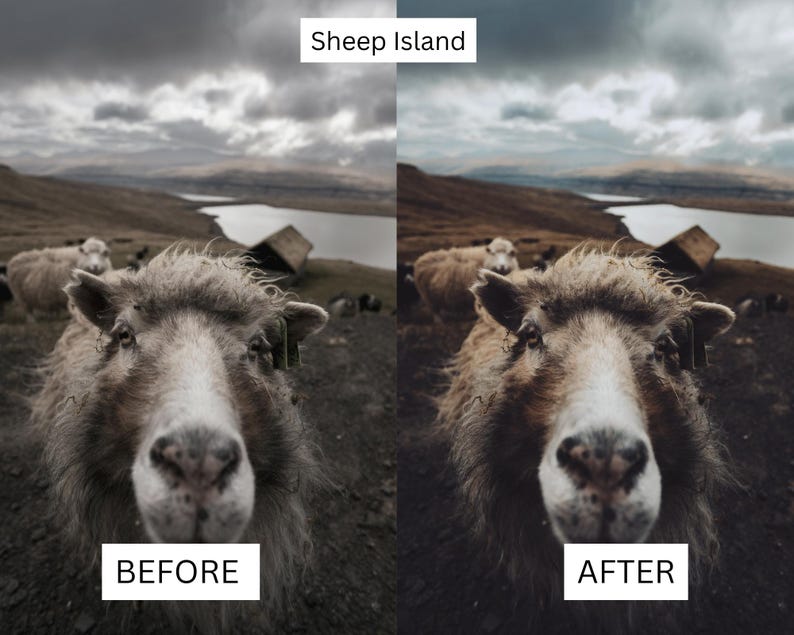 40 Faroe Islands LUTs | Nordic Cinematic Landscape Color Grading for Premiere Pro, CapCut & DaVinci Resolve | Moody Travel Film Look image 6