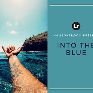 40 Lightroom Presets | Ocean | Sea | Beach | Island | Desktop | Blue