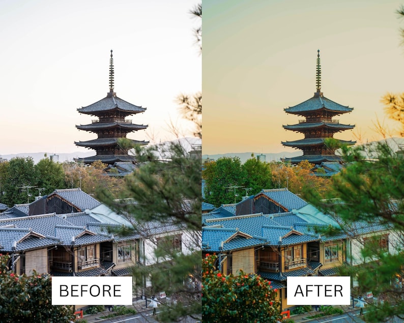 40 LUT cinematografiche giapponesi / Pacchetto di color grading in stile Tokyo Film per Premiere Pro, CapCut e DaVinci Resolve / LUT per filmmaker di viaggio immagine 12