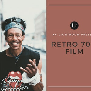 40 Lightroom Presets | Retro Film | Vintage | 35mm | Camera | Desktop