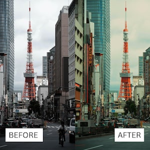 40 LUT cinematografiche giapponesi / Pacchetto di color grading in stile Tokyo Film per Premiere Pro, CapCut e DaVinci Resolve / LUT per filmmaker di viaggio immagine 18