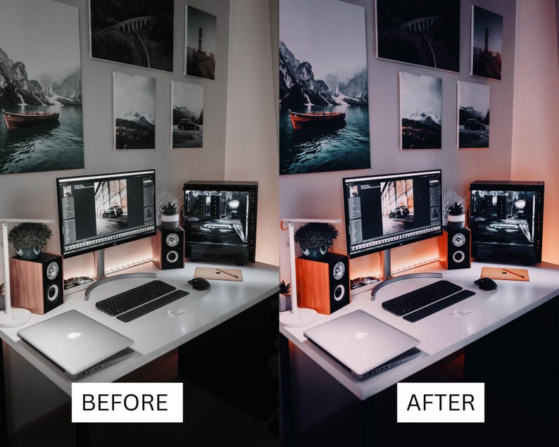 50 Streamer Gaming LUTs | Neon Purple RGB Color Grading for Twitch & YouTube | Premiere Pro, CapCut LUT Pack image 15