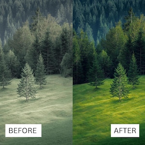 40 Cinematic Green LUTs | Nature & Forest Color Grading | Landscape, Hiking Video | Premiere Pro, CapCut, Final Cut Pro, DaVinci Resolve image 20