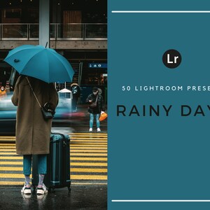 50 Lightroom Presets | Rainy Days | Rain Mood | Weather | Desktop | Autumn | Fall
