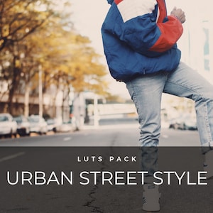 50 LUTS | Urban Street Style | Fashion | Premiere Pro | Photoshop | After Effects | Presets | Editing | Video Filters | Blogger | Editorial