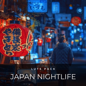 50 LUTS | Japan Nightlife | Tokyo | Cyberpunk | Travel | Premiere Pro | After Effects | Photoshop | Video Presets | Filters | Editing
