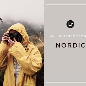 40 Lightroom Presets | Nordic | Moody Landscape | Travel | Desktop | Norway | Iceland