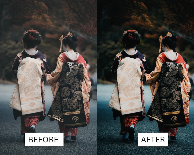 40 LUT cinematografiche giapponesi / Pacchetto di color grading in stile Tokyo Film per Premiere Pro, CapCut e DaVinci Resolve / LUT per filmmaker di viaggio immagine 7