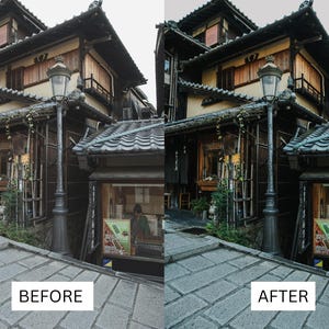 40 LUT cinematografiche giapponesi / Pacchetto di color grading in stile Tokyo Film per Premiere Pro, CapCut e DaVinci Resolve / LUT per filmmaker di viaggio immagine 9