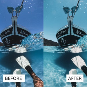 40 Malediven Kinetische LUTs | Tropical Ocean Blue Color Grading für CapCut, Premiere Pro, DaVinci Relösung | Reisen & Luxusresort LUT Pack Bild 10