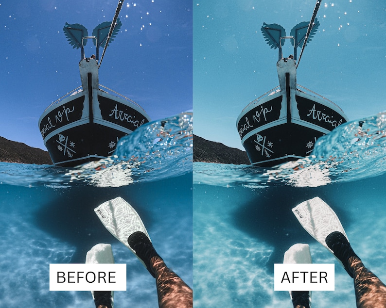 40 Malediven Kinetische LUTs | Tropical Ocean Blue Color Grading für CapCut, Premiere Pro, DaVinci Relösung | Reisen & Luxusresort LUT Pack Bild 10