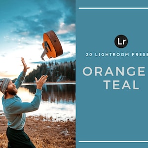 20 Lightroom Presets | Orange and Teal | Travel | Sunset | Desktop | Blogger | Beach | Tropical | Instagram | Blue | Wanderlust | Summer