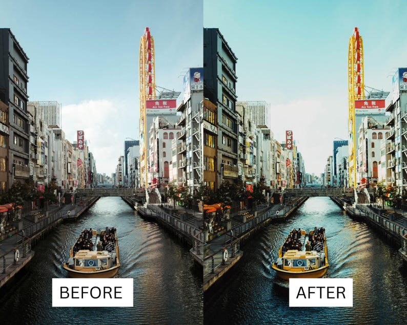40 LUT cinematografiche giapponesi / Pacchetto di color grading in stile Tokyo Film per Premiere Pro, CapCut e DaVinci Resolve / LUT per filmmaker di viaggio immagine 14