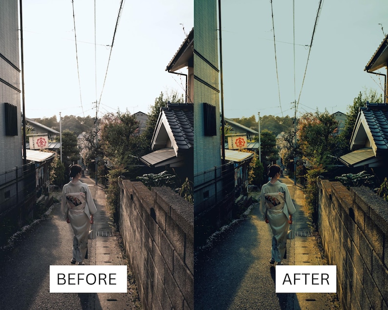 40 LUT cinematografiche giapponesi / Pacchetto di color grading in stile Tokyo Film per Premiere Pro, CapCut e DaVinci Resolve / LUT per filmmaker di viaggio immagine 19