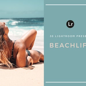 30 Lightroom Presets | Summer | Beach | Ocean | Desktop Lightroom | Desktop Presets | Travel | Blue
