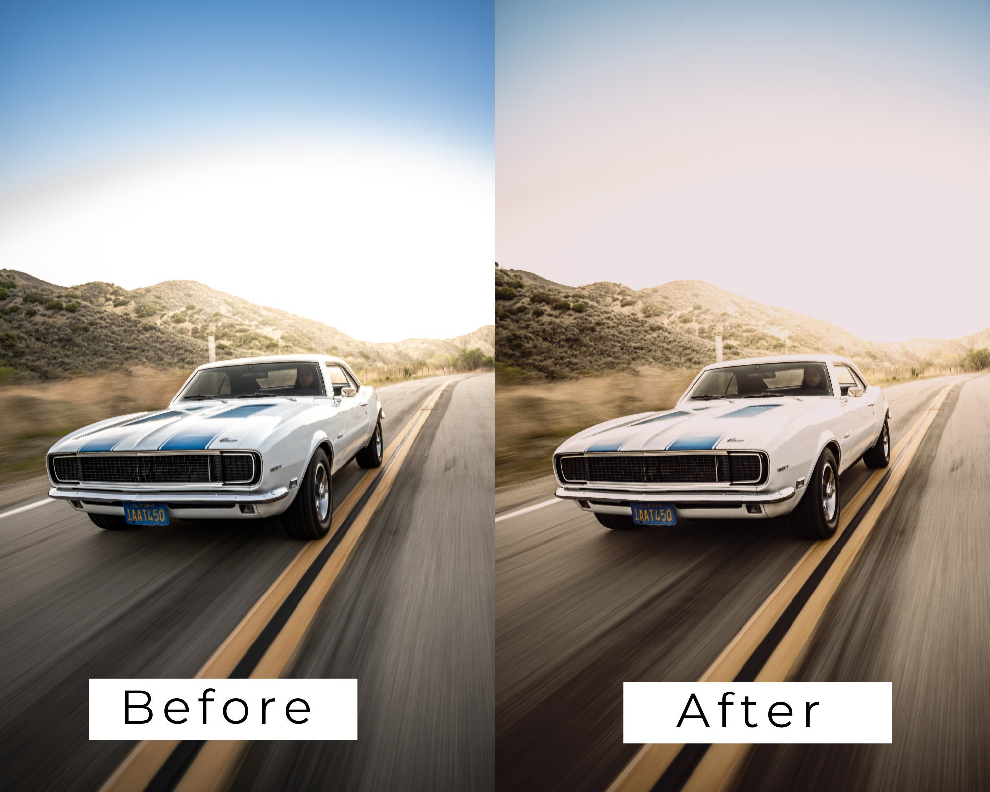 30 LUTS Vintage Cars Classic Cars Super Cars Premiere Pro Photoshop ...