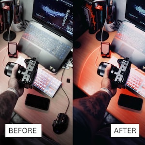 50 Streamer Gaming LUTs | Neon Purple RGB Color Grading for Twitch & YouTube | Premiere Pro, CapCut LUT Pack image 9